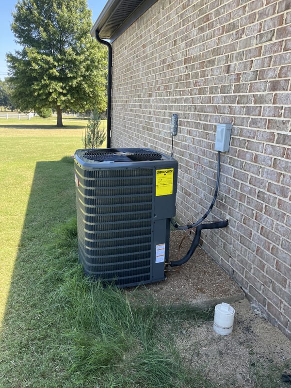 New HVAC installation in Atoka TN